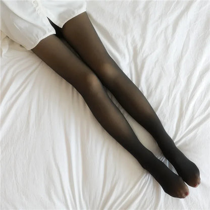 Winter Elegance Fleece-Lined Tights